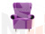 Кресло Торин (Фиолетовый\Черный)