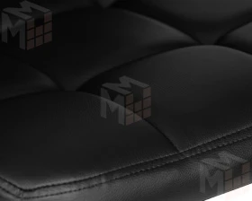 Стул барный DOBRIN KRUGER ARM BLACK (черный)