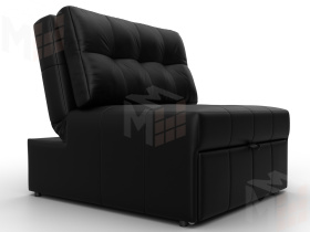 Кресло-кровать Лига-107 (80) ( GRIFON 18 черный )