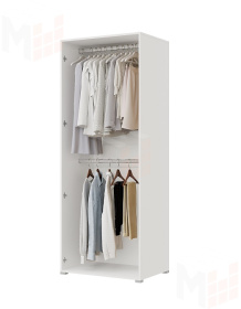 Шкаф Бостон 2-х створчатый 1000 (белый)