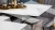 Стол обеденный раздвижной Конкорд Тип 2  Черный муар, Стекло матовое белый мрамор
