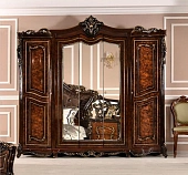 Шкаф Джоконда 5-дверный корень дуба глянец Шкаф Джоконда 5-дверный корень дуба глянец
