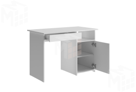 Стол компьютерный ЛИК-5 СП-2 белый