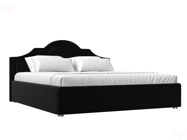 Интерьерная кровать Афина 200 (Черный)