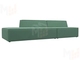 Диван прямой модульный Монс Модерн левый ( Амур зеленый )