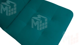 Стул Аспен К1С Черный муар, Велюр Confetti Izumrud