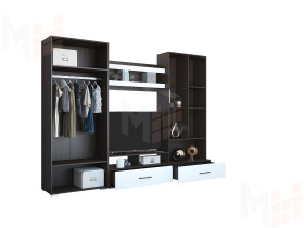 Гостиная Ненси-1 (венге/капучино глянец)