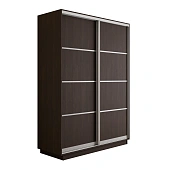 Шкаф-купе Оптим 2-х дверный  4 секции 120 см. 1 штанга, 6 полок, 2 ящика