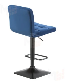 Стул барный DOBRIN DOMINIC (синий велюр (MJ9-117))