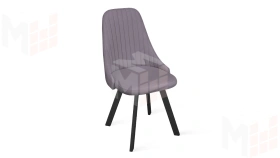 Стул Франк (паук) исп. 2 - ДП2-30 Черный матовый/Catania Lavender (лавандовый)