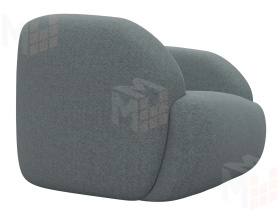 Кресло Лига-041 ( Амур 07 серый )