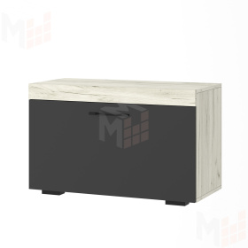 Обувница Соната ОС-800 Крафт белый-Антрацит