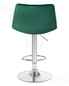 Стул барный DOBRIN TAILOR (зеленый велюр (MJ9-88))