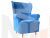 Кресло Торин (Голубой)