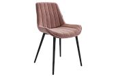 Стул Лари вереск (велюр)/черный