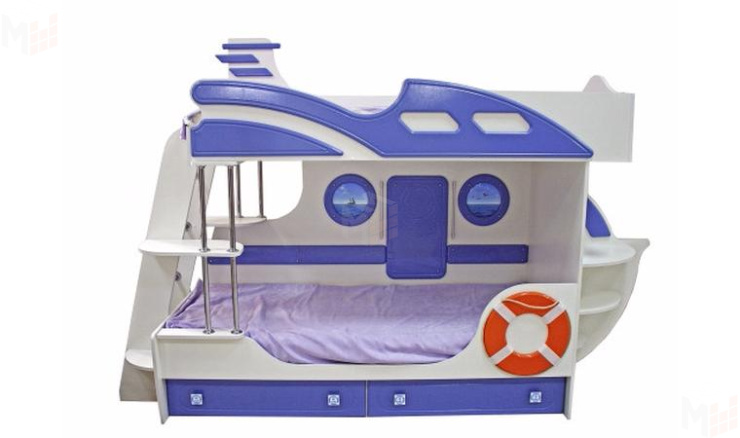 Кровать двухъярусная Яхта-2