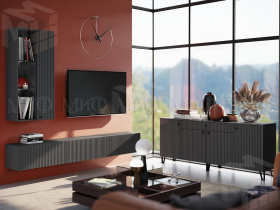 Комод Оливия (графит софт)