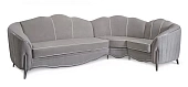Диван Гравита угловой 3-у-1 серый серебро Диван Гравита угловой 3-у-1 серый серебро