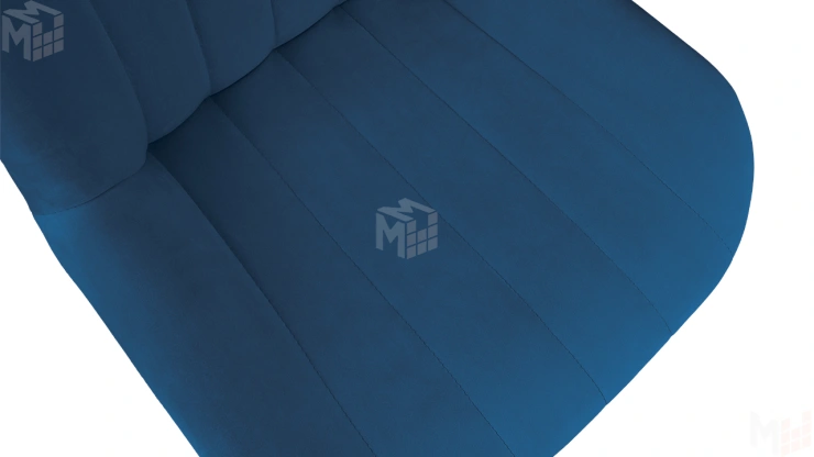 Стул Марвел К2 Исп. 2 Белый матовый Велюр Confetti Blue