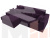 Угловой диван Майами левый угол (Фиолетовый)