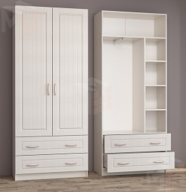 Шкаф 2-створчатый Иннэс 6 МДФ