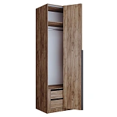 Шкаф распашной Локер  2-х дверный ширина 100 см. (Гармошка)