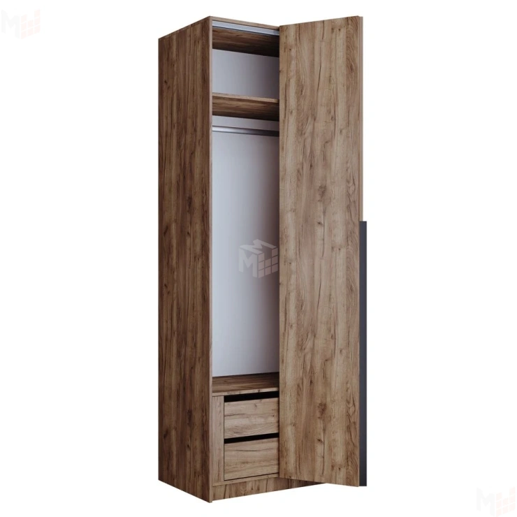 Шкаф распашной Локер  2-х дверный ширина 100 см. (Гармошка)