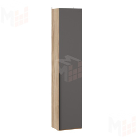 Шкаф для белья с глухой дверью Порто - СМ-393.07.211 Графит 