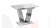 Стол раздвижной Чинзано Тип 1 Моод темный/стекло белое матовое