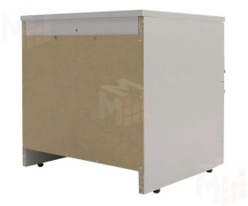 Тумба прикроватная Николь 32 Кашемир/Ручки-сатиновое золото