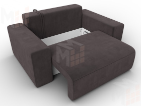 Кресло Лига-036 НПБ ( SEVEN 727 коричневый )