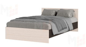 Кровать КР-556 Басса 1200 венге - дуб белфорт