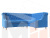 Угловой диван Бронкс правый угол (голубой\бежевый)