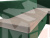 Кухонный угловой диван Омура правый угол (Коричневый\Зеленый)