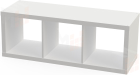 Полка Фора 3 белая