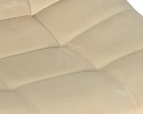 Стул барный DOBRIN TAILOR WHITE (бежевый велюр (MJ9-10))