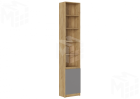 Уголок школьника Бостон (крафт золотой/серый шифер)