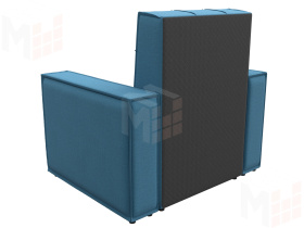 Кресло Лига-067 ( Амур 10 голубой )