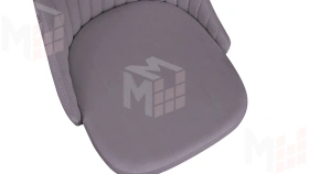 Стул Франк (конус) исп. 2 - ДП2-30 Черный матовый/Микровелюр Catania Lavender (лавандовый)
