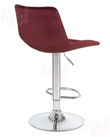 Стул барный DOBRIN TAILOR (винный велюр (MJ9-35))