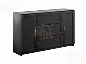 Тумба Сириус 2 двери 3 ящика 156*95 венге