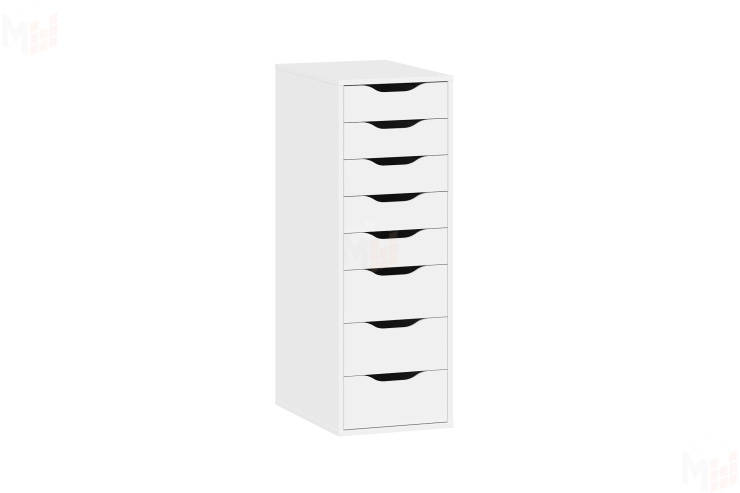 S00395 Ингар 8 комод 36x102x53, белый