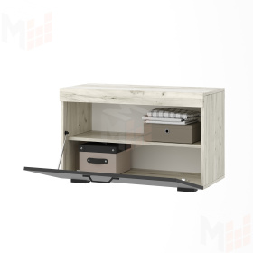 Обувница Соната ОС-800 Крафт белый-Антрацит