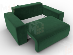 Кресло Лига-036 НПБ ( SEVEN 626 зеленый )