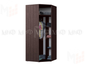 Шкаф Ким угловой (венге/белый глянец)