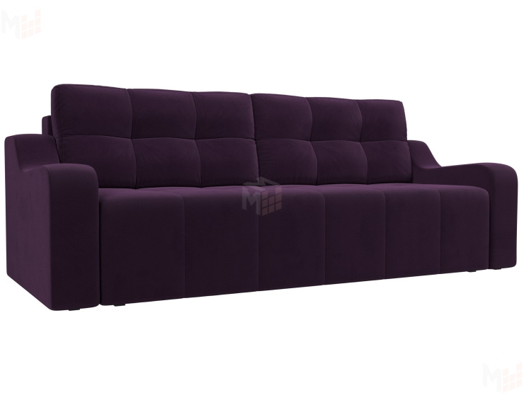 Прямой диван Итон (Фиолетовый)