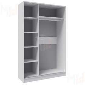 Шкаф-купе Стиль-2 белый 1200