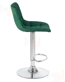 Стул барный DOBRIN TAILOR (зеленый велюр (MJ9-88))