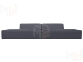 Диван прямой модульный Монс лофт ( GRIFON 15 серый )
