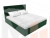 Интерьерная кровать Кариба 160 (Зеленый)